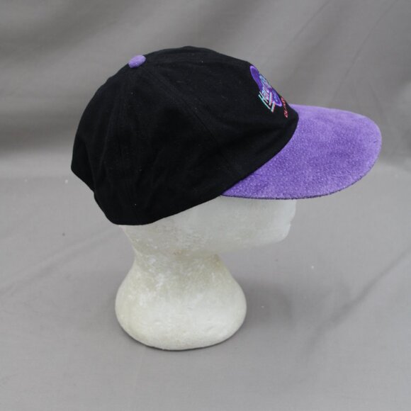 Vintage Suede Hat - Hard Rock Cafe Calgary - Adult Strapback - Picture 6 of 8